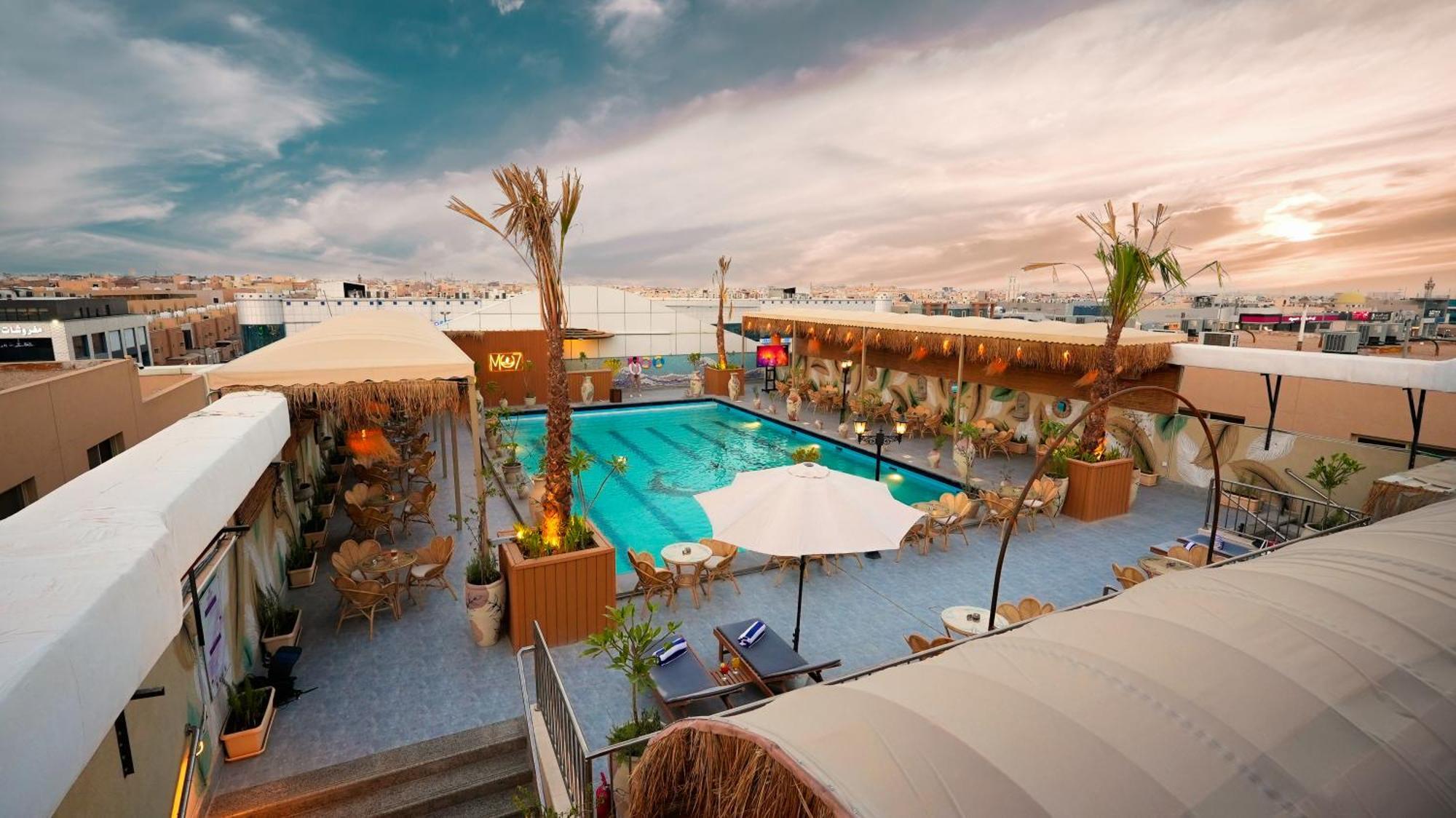 Boudl Al Sahafa Aparthotel Riyadh Exterior photo