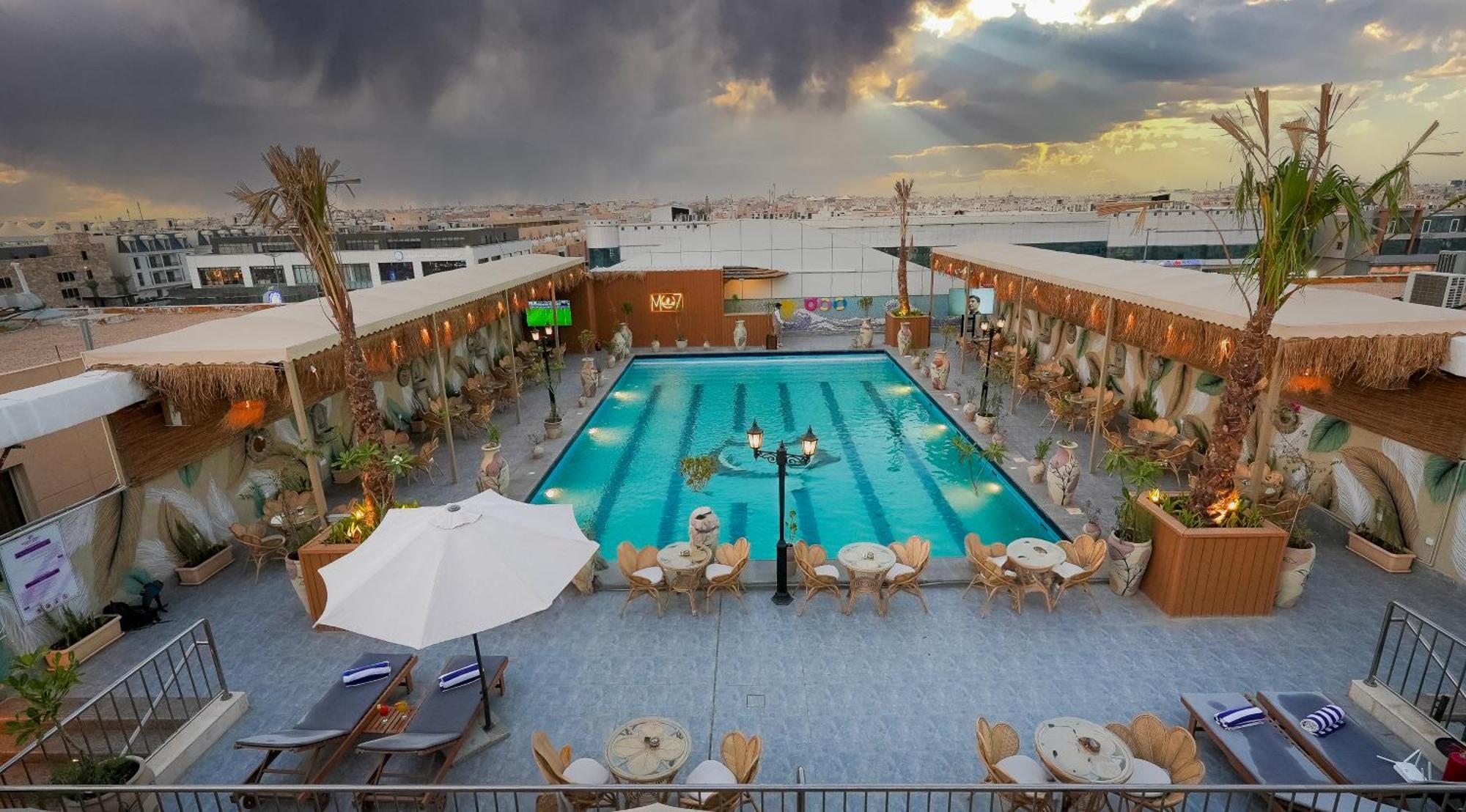 Boudl Al Sahafa Aparthotel Riyadh Exterior photo